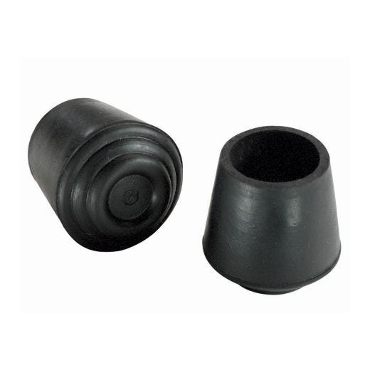 7/8" Black Plastic Anti-Skid Leg Tip