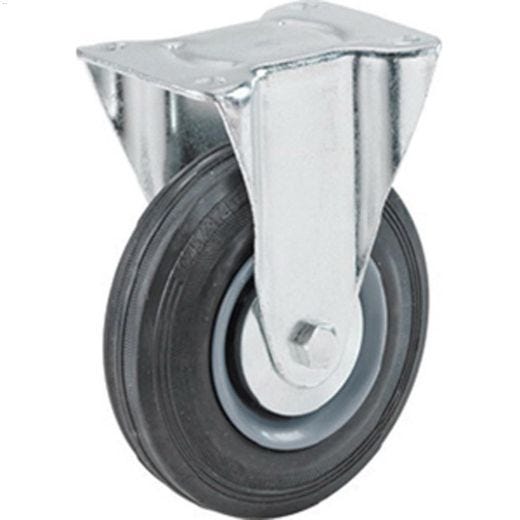 Roulette Rigide en Caoutchouc Euro de 4"