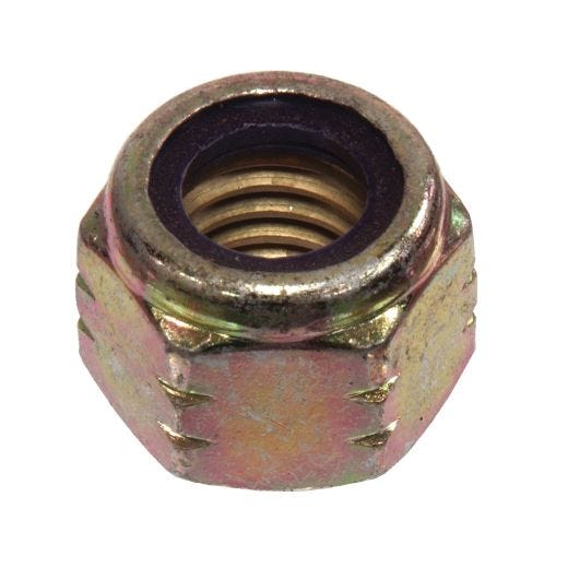 5/16-24 Grade C Zinc Plated Hardened Stop Nut