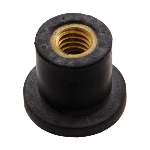 M6 x 1 x 15.88 mm Expansion Well Nut-1/Pack