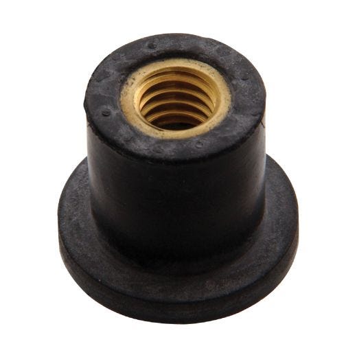 M6 x 1 x 15.88 mm Expansion Well Nut-1/Pack