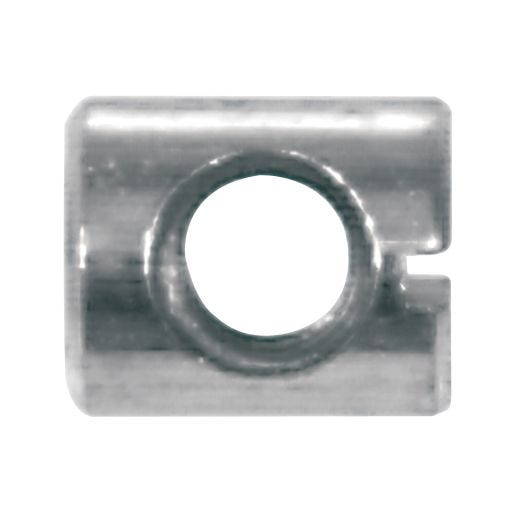 1/4-20 x 3/8" x 3/4" Plain Steel Dowel/Barrel Nut-1/Pack
