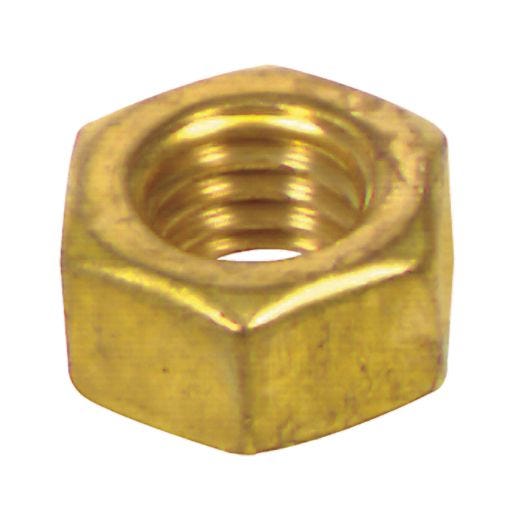 #5-32 Brass Standard Hex Nut-6/Pack
