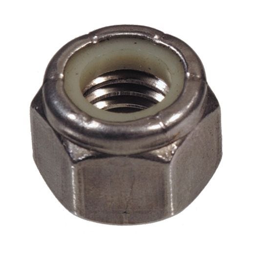 5/16-18 Zinc Plated Stop Lock Nut 20/Pack