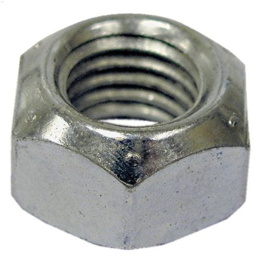 1/4-20 Zinc Plated All Metal Lock Nut-4/Pack
