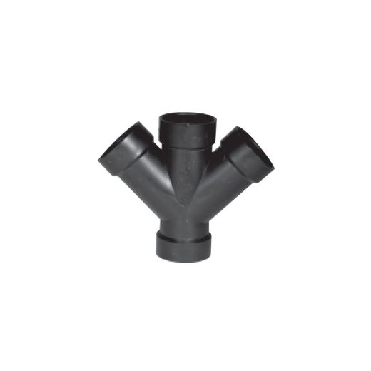 1-1/2" ABS Pipe Double Wye