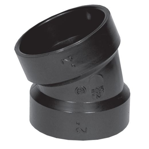 2" ABS 22.5 deg Pipe Elbow