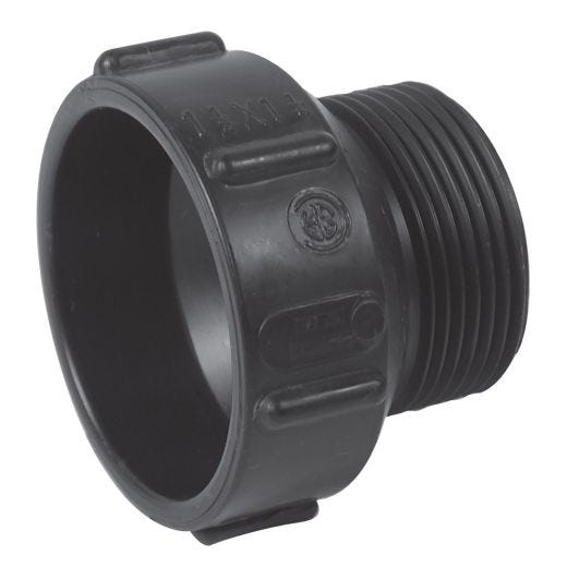 1-1/2" x 1-1/4" ABS Pipe Adapter
