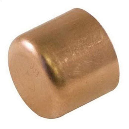 1/2" Copper Wrot Tube Cap
