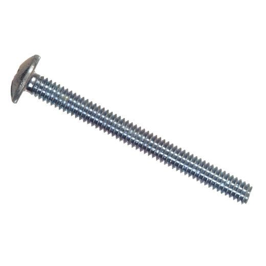 #8-32 x 1-3/4" Zinc Truss Head Machine Screw-4/Pack