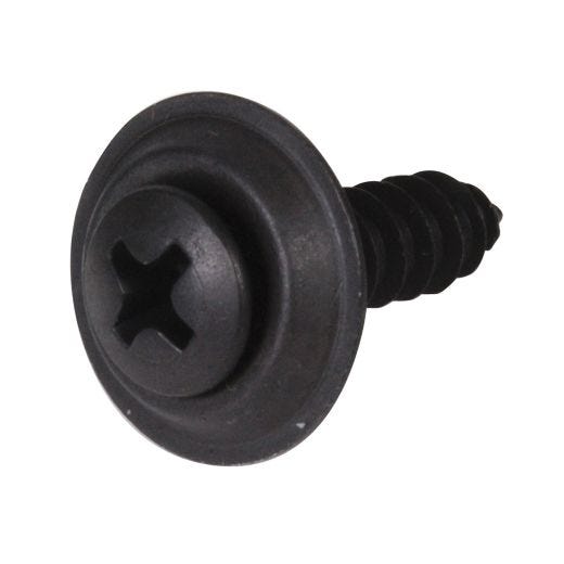 #10 x 3/4" Black Oval Head Wood Screw-2/Pack