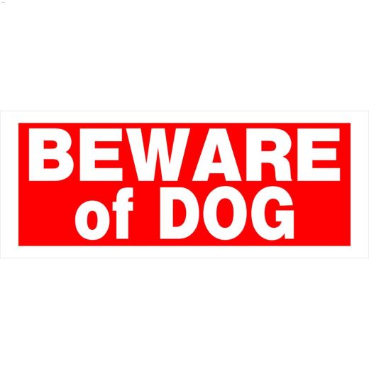 Écriteau Attention au chien