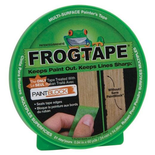 FrogTape® 0.94" x 60 yd Green Paint Tape