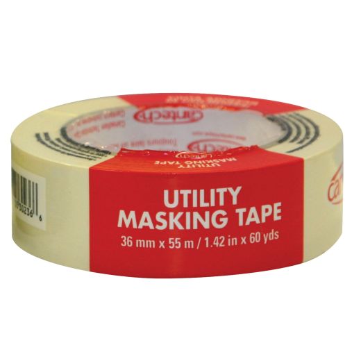 36 mm x 55 m Natural Utility Grade Masking Tape