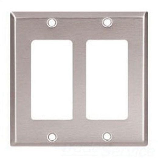 White Nylon (2) Decorator Wallplate