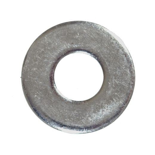 #10 Zinc Plated Steel SAE Flat Washer-24/Pack