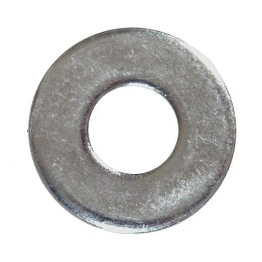 3/8" Zinc Plated Steel SAE Flat Washer-10/Pack