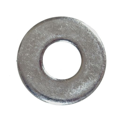 3/8" x 7/8" Zinc Plated Steel Grade 5 USS Flat Washer-5/Pack