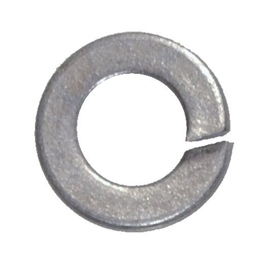 3/8" Yellow Zinc Steel Grade 8 Split Lock Washer-4/Pack