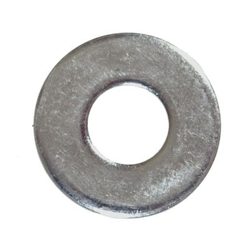3/8" x 7/8" Zinc Plated Steel Grade 8 Flat Washer-5/Pack