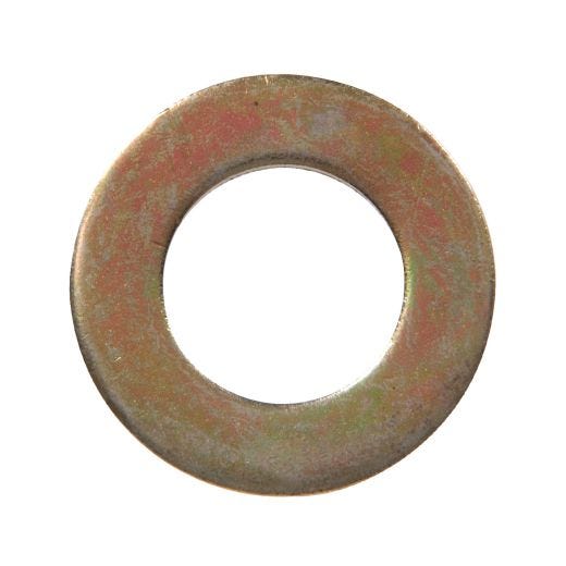 1/4" x 1-1/2" Zinc Plated Steel Fender Washer-4/Pack