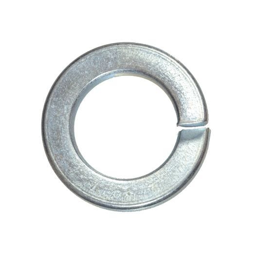 M4 Zinc Plated Steel Grade 8 Split Lock Washer-10/Pack