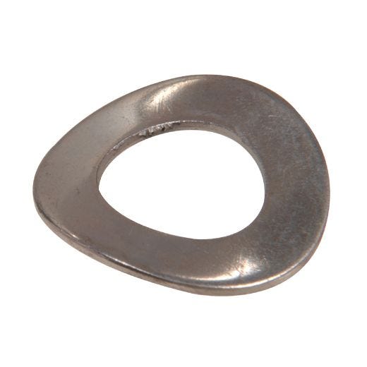 M10 Zinc Plated Grade 8 Wave Lock Washer-5/Pack