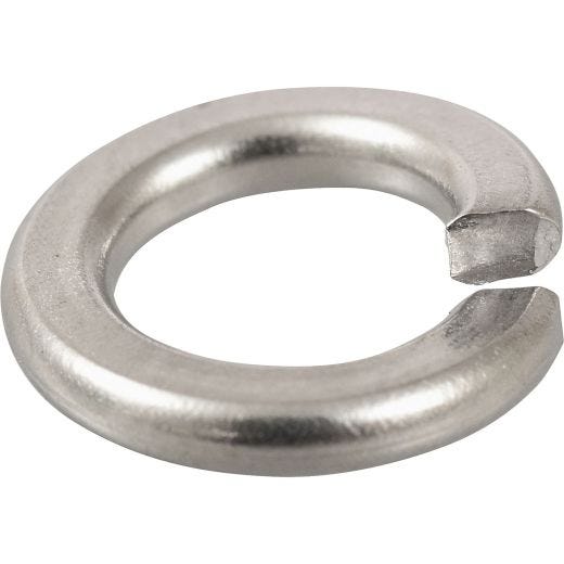 #8 Stainless Steel Split Lock Washer-5/Pack