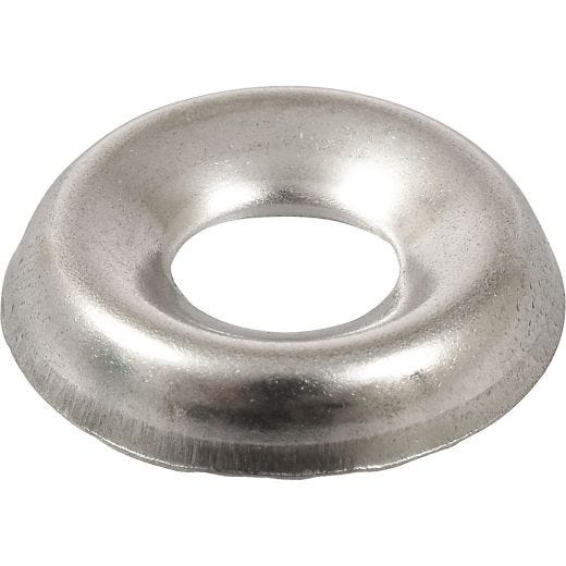1/4" Stainless Steel Finish Washer-5/Pack