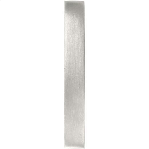 4" Solid Metal Satin Nickel Modern House Number