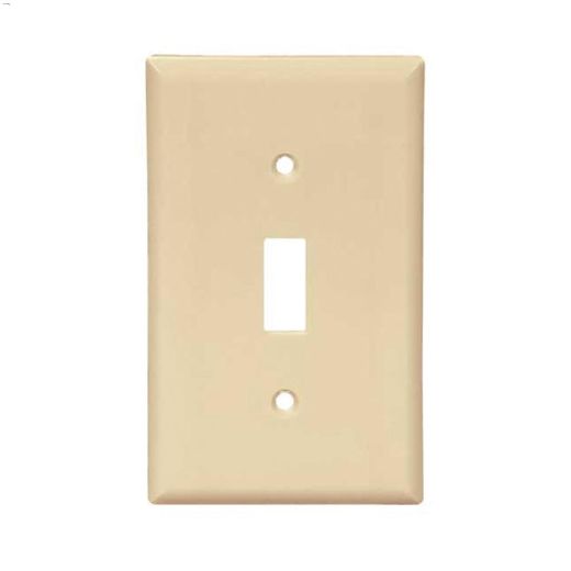 Thermoset (1) Toggle Switch Wallplate