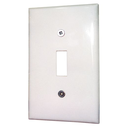 Thermoset (1) Duplex Receptacle Wallplate-Box