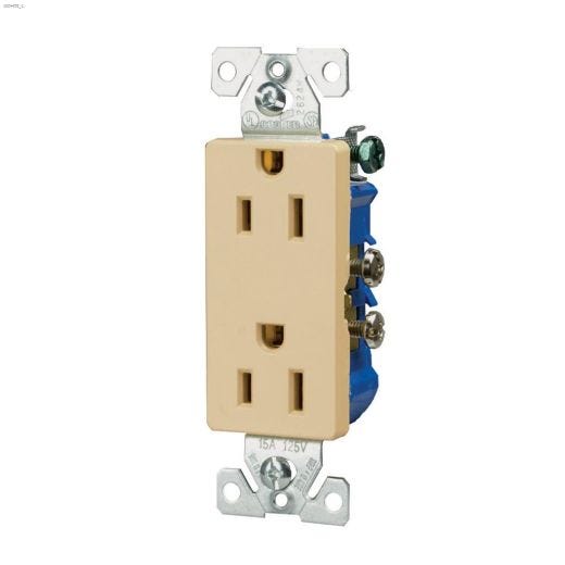 15 A Decorator Duplex Receptacle