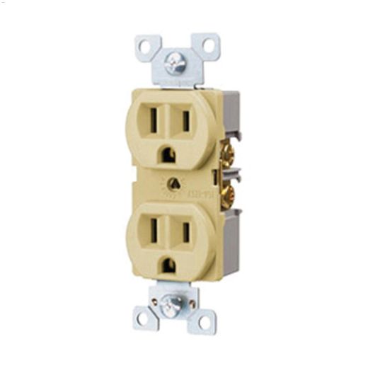 15 A Straight Blade Duplex Receptacle
