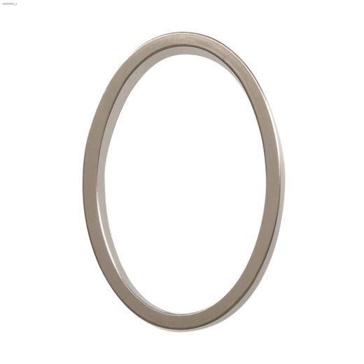 Numéros de maison flottants, en nickel brossé, 5"