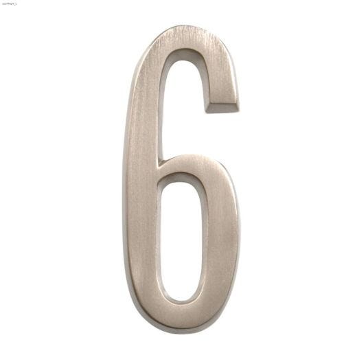 Numéros de plaque d'adresse en laiton poli de 4"