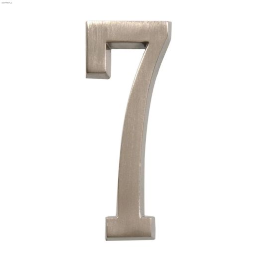 Numéros de plaque d'adresse en laiton poli de 4"