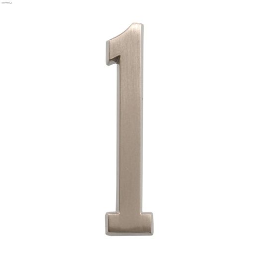 Numéros de plaque d'adresse en laiton poli