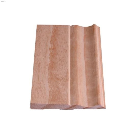 4-1/8" x 3/8" Solid Clear Pine Colonial Baseboard Moulding