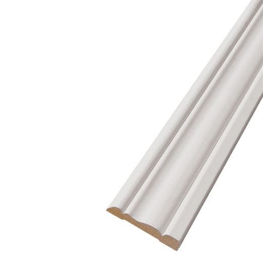 2-1/8" x 3/8" x 8' MDF DecoSmart Colonial Casing Moulding