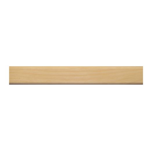 1-11/16" x 5/16" x 8' Solid Clear Pine Burlap Moulding