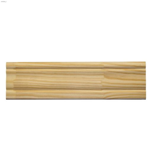 2-1/8" x 7/16" x 7' Pine Colonial Casing Moulding