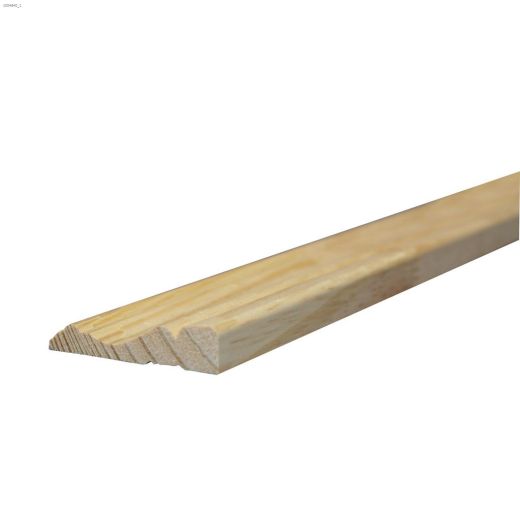 2-1/2" x 5/8" x 7' Pine Colonial Casing Moulding