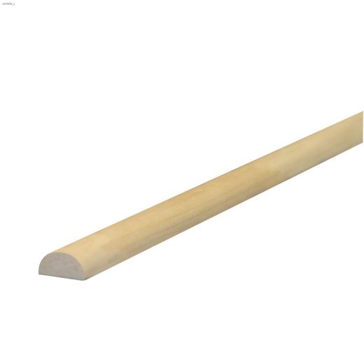 5/8" x 5/16" x 8' Pine Half Round Moulding