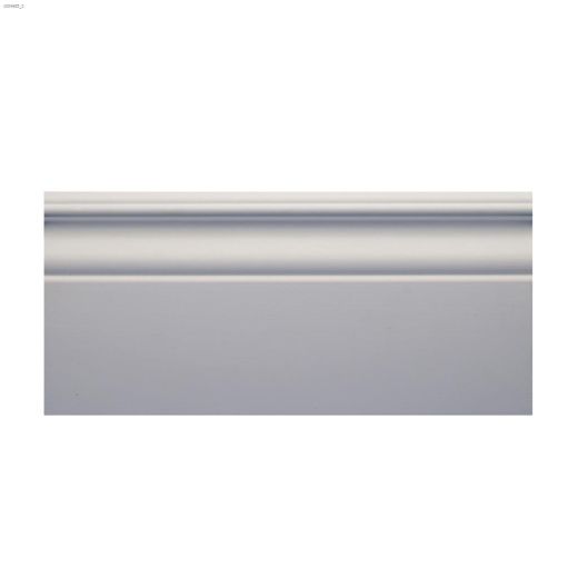 5-9/16" x 5/8" x 14' Primed MDF Colonial Baseboard Moulding