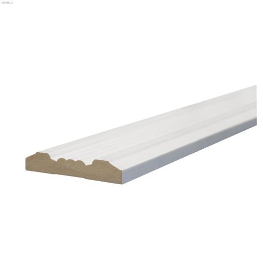 3-7/8" x 3/4" x 8' Primed MDF Victorian Casing Moulding