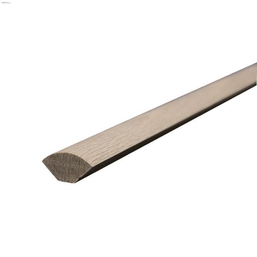 11/16" x 11/16" x 8' Quart-de-rond en chêne