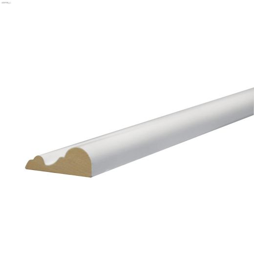 1-3/4" x 5/8" x 14' Cimaise apprêtée en MDF