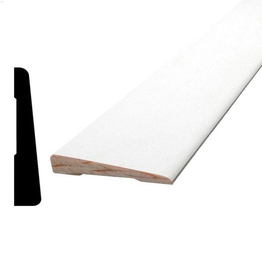 2-1/4" x 3/8" x 7' Primed Pine Casing Moulding