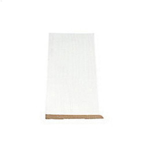3-1/8" x 5/16" x 16' Primed Pine Bevel Baseboard Moulding